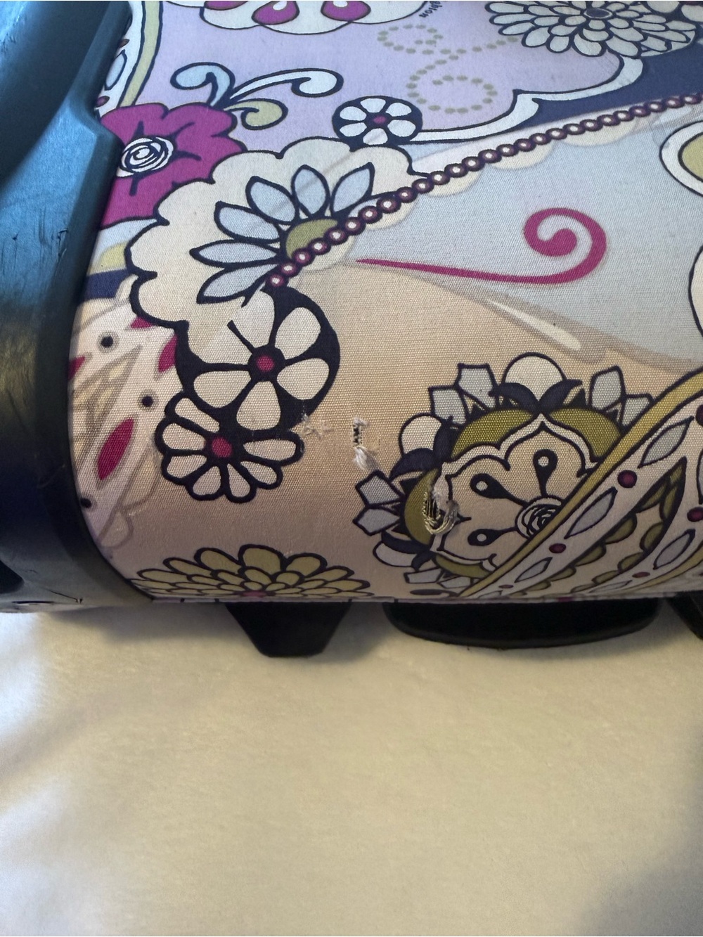 Brighton Pink Multi Floral Rolling Travel Bag - Picture 6 of 7